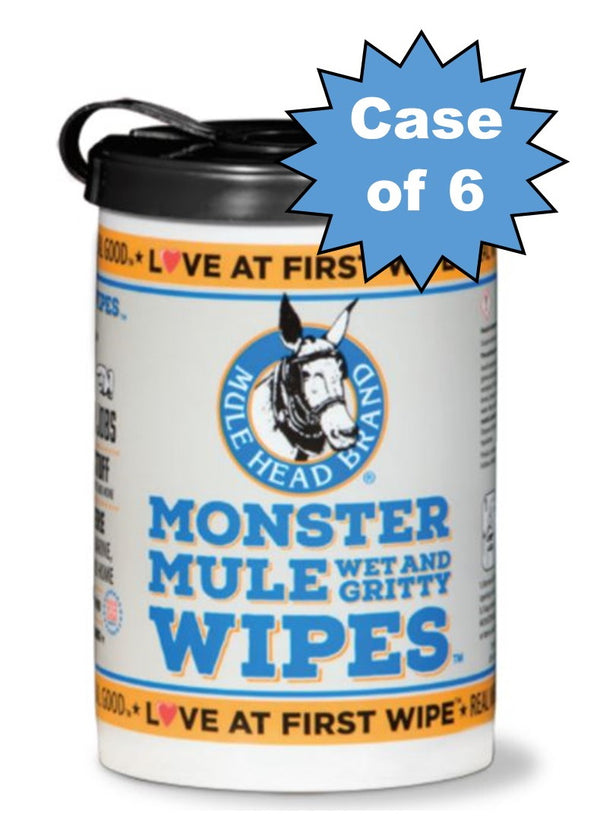 Mule Head Brand Big Mule Wipes 10x12 Heavy Duty Cleaning Wipe