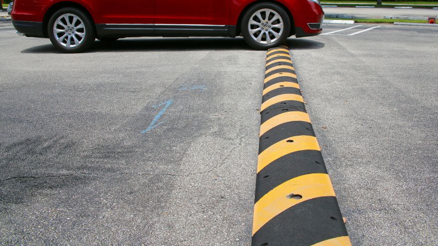 The Different Types Of Speed Bumps For Parking Lots