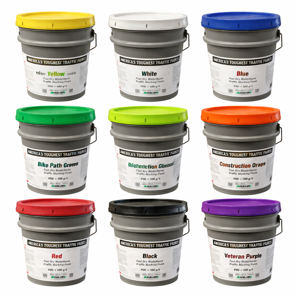 Aexcel Latex Striping Paint - Fast Dry, 5 gal