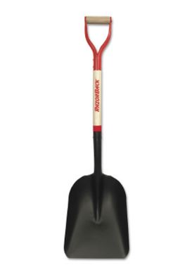 RazorBack #2 Steel Scoop Shovel - Wood "D" Handle