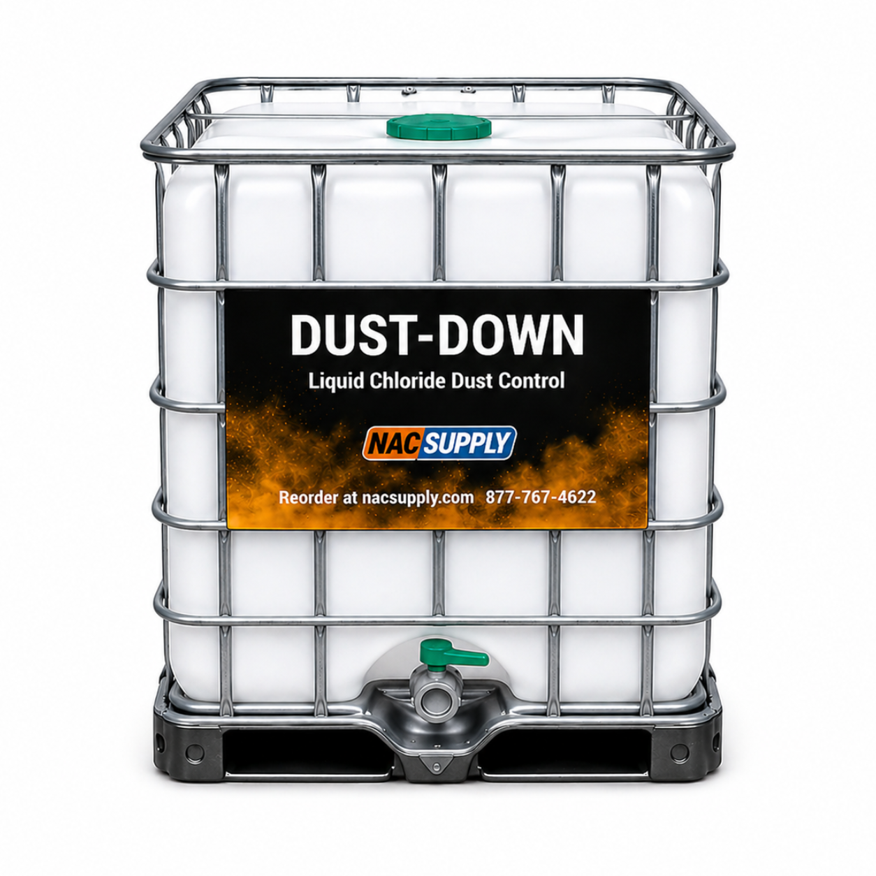 Dust Liquid DUST-DOWN Tote | Dust Control | Liquid Chloride