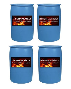 InfernalMelt CI Anti-icing / De-icing Liquid Salt 55 Gal Drum