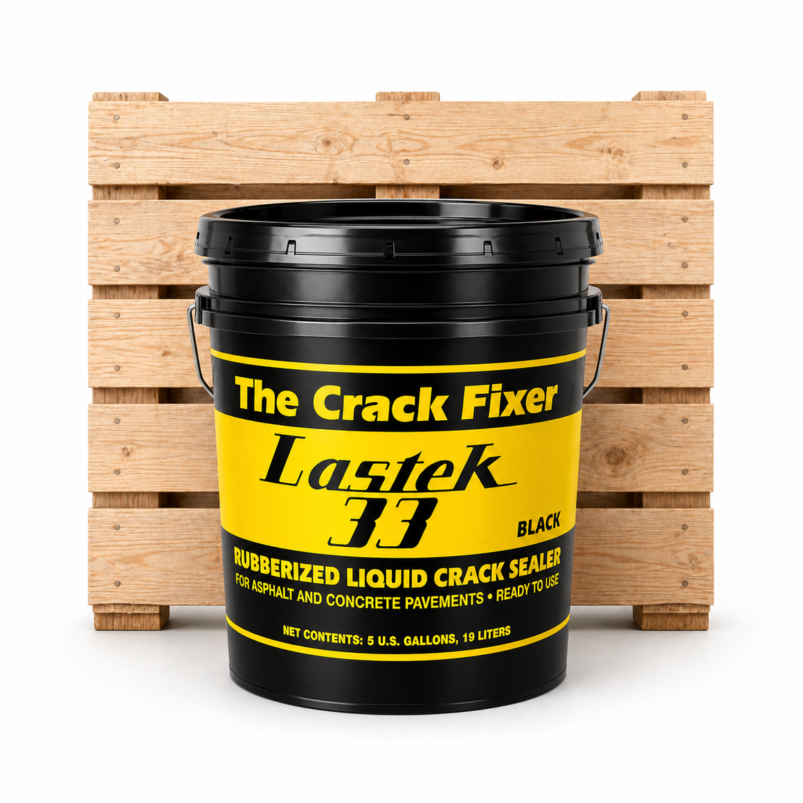 Lastek 33 Rubberized Liquid  Crack Sealer - Pallet