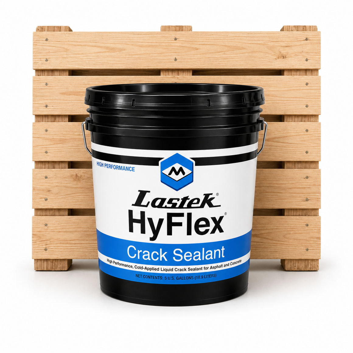 Lastek Hyflex Rubberized Liquid  Crack Sealer - Pallet