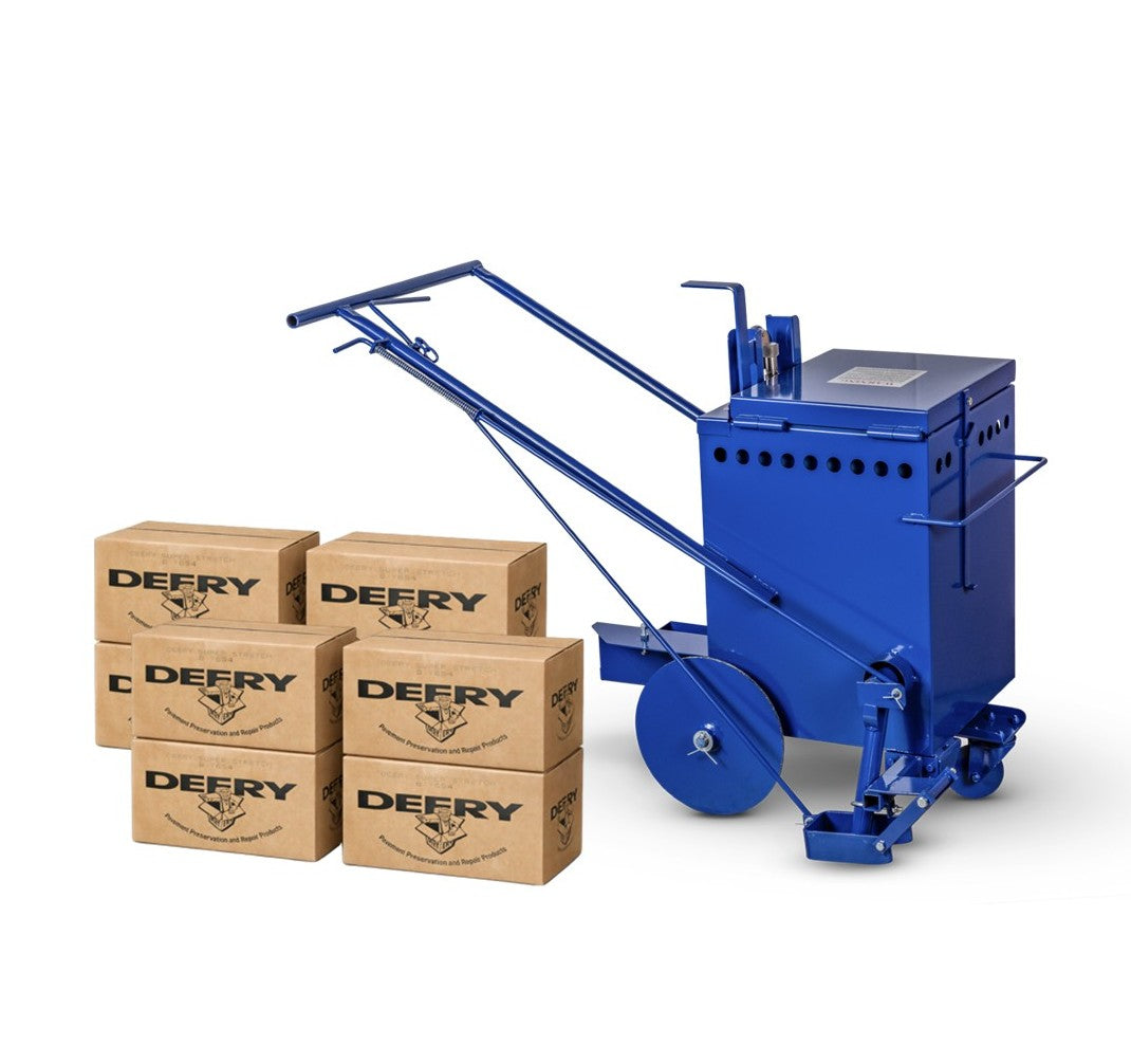 MA-10 Melter / Applicator - Crack Filler Combo SS