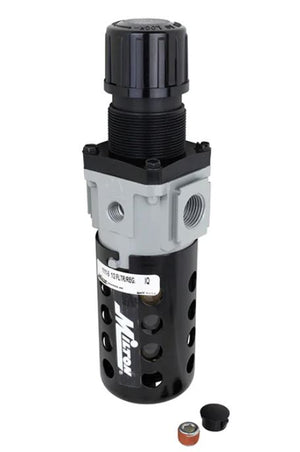 Milton 1/2" NPT Polycarbonate Piggyback Filter Regulator - 1111-5