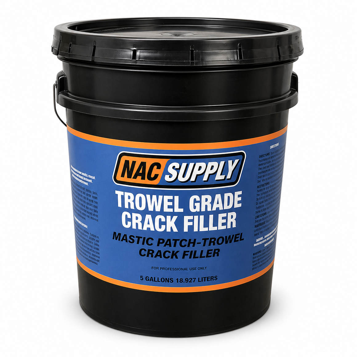 Relleno de grietas para llana de NAC Supply, 5 galones