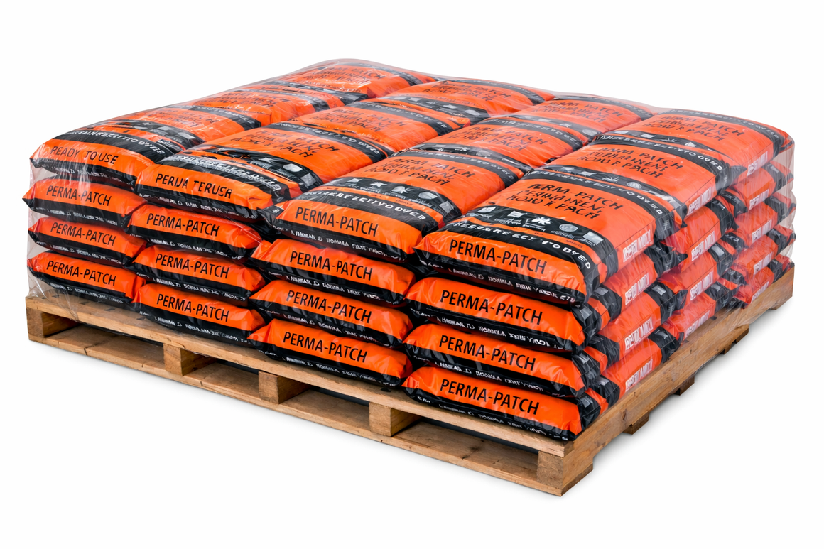 Perma-Patch Regular Mix Cold Patch - Half Or Full Pallet