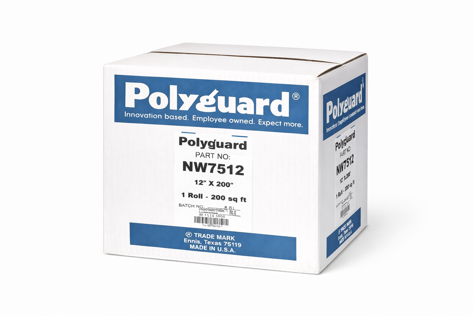Polyguard NW-75 Pavement Waterproofing Underseal  - 12" x 200'
