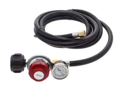 RynoWorx Regulator & Hose (0–30 PSI) with Pressure Gauge RC-GCM-0068