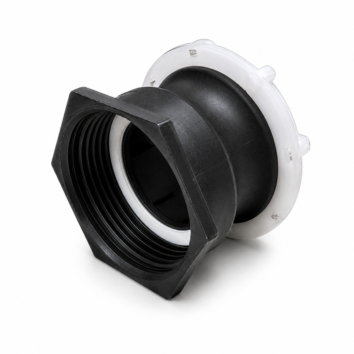 Tote Adapter - 2" Coarse or NPT Thread with Cap