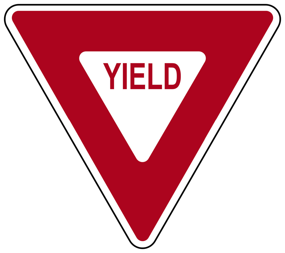 "YIELD" Sign - High Intensity