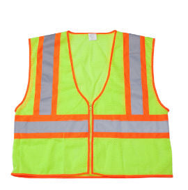 ANSI Class II Economy Safety Vest W/ Zipper