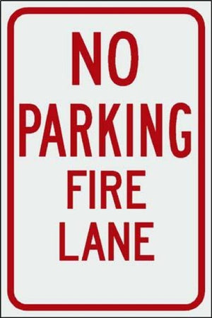 No Parking Fire Lane Free Shipping